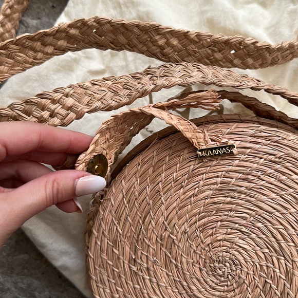Kaanas straw crossbody - Picture 4 of 5